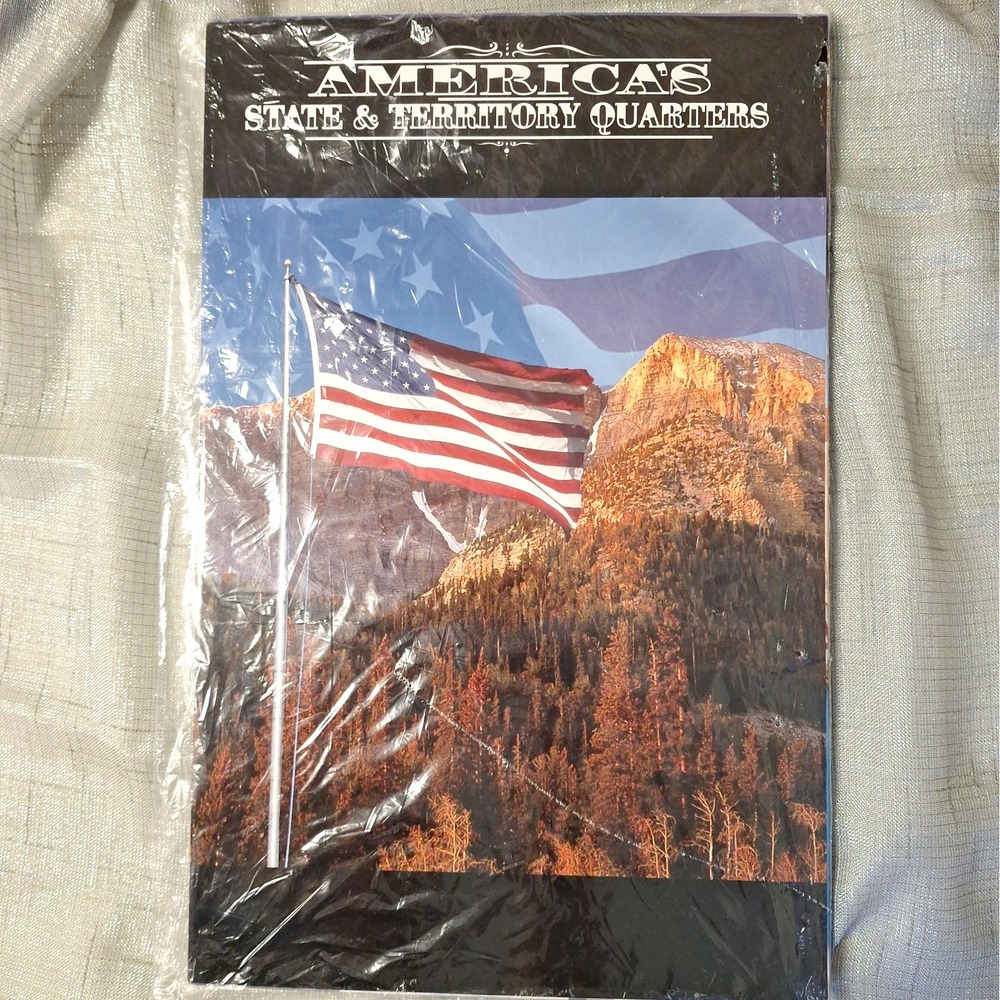1999-2009 US State and Territories Quarters Album for Complete Set, USA Coins